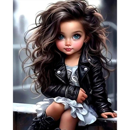 Diamond Painting - Full Square - cool girl (40*50CM)