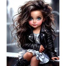 Load image into Gallery viewer, Diamond Painting - Full Square - cool girl (40*50CM)
