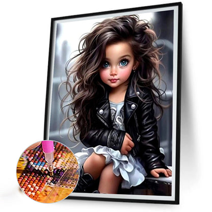 Diamond Painting - Full Square - cool girl (40*50CM)