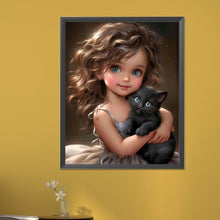 Load image into Gallery viewer, Diamond Painting - Full Square - cool girl (40*50CM)

