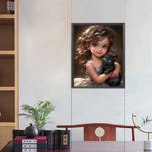 Load image into Gallery viewer, Diamond Painting - Full Square - cool girl (40*50CM)
