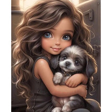 Load image into Gallery viewer, Diamond Painting - Full Square - cool girl (40*50CM)
