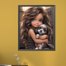 Load image into Gallery viewer, Diamond Painting - Full Square - cool girl (40*50CM)
