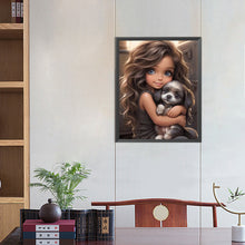 Load image into Gallery viewer, Diamond Painting - Full Square - cool girl (40*50CM)
