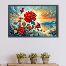 Load image into Gallery viewer, Diamond Painting - Full Round - coast rose (60*40CM)
