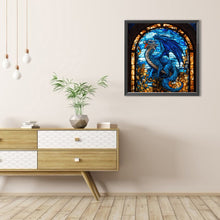 Load image into Gallery viewer, AB Diamond Painting - Full Round - dragon in mural (40*40CM)
