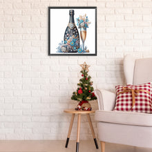 Load image into Gallery viewer, Diamond Painting - Partial Special Shaped - Celebration champagne (30*30CM)
