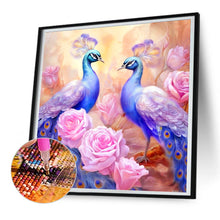 Load image into Gallery viewer, Diamond Painting - Full Round - Peacock (30*30CM)
