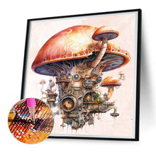 Load image into Gallery viewer, Diamond Painting - Full Round - Steampunk Mushroom House (30*30CM)
