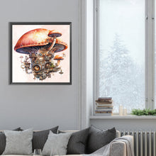 Load image into Gallery viewer, Diamond Painting - Full Round - Steampunk Mushroom House (30*30CM)
