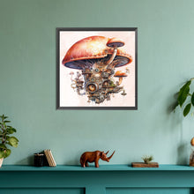 Load image into Gallery viewer, Diamond Painting - Full Round - Steampunk Mushroom House (30*30CM)

