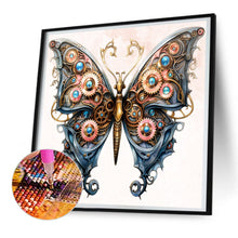 Load image into Gallery viewer, Diamond Painting - Full Round - steampunk butterfly (30*30CM)
