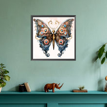 Load image into Gallery viewer, Diamond Painting - Full Round - steampunk butterfly (30*30CM)
