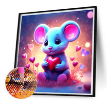 Load image into Gallery viewer, Diamond Painting - Full Square - caring mouse (30*30CM)
