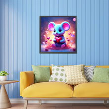 Load image into Gallery viewer, Diamond Painting - Full Square - caring mouse (30*30CM)
