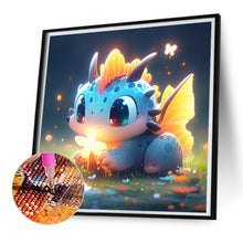 Load image into Gallery viewer, Diamond Painting - Full Square - Cute glowing dragon (30*30CM)
