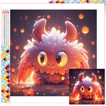 Load image into Gallery viewer, Diamond Painting - Full Square - Cute glowing dragon (30*30CM)
