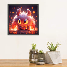 Load image into Gallery viewer, Diamond Painting - Full Square - Cute glowing dragon (30*30CM)
