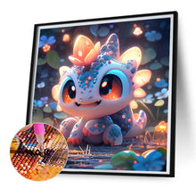Load image into Gallery viewer, Diamond Painting - Full Square - Cute glowing dragon (30*30CM)

