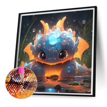 Load image into Gallery viewer, Diamond Painting - Full Square - Cute glowing dragon (30*30CM)
