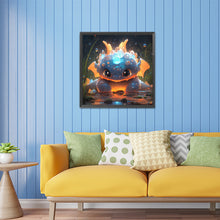 Load image into Gallery viewer, Diamond Painting - Full Square - Cute glowing dragon (30*30CM)
