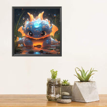 Load image into Gallery viewer, Diamond Painting - Full Square - Cute glowing dragon (30*30CM)

