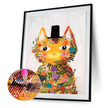 Load image into Gallery viewer, Diamond Painting - Full Round - Tabby cat (40*50CM)
