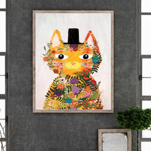 Load image into Gallery viewer, Diamond Painting - Full Round - Tabby cat (40*50CM)
