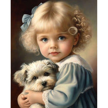 Load image into Gallery viewer, Diamond Painting - Full Round - sweet cool girl (40*50CM)
