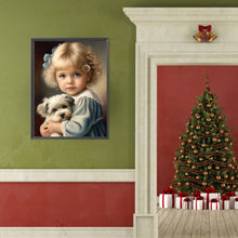 Load image into Gallery viewer, Diamond Painting - Full Round - sweet cool girl (40*50CM)
