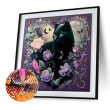 Load image into Gallery viewer, Diamond Painting - Full Round - loving cat (30*30CM)
