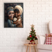 Load image into Gallery viewer, Diamond Painting - Full Round - black girl (30*40CM)
