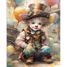 Load image into Gallery viewer, Diamond Painting - Full Round - clown (40*50CM)
