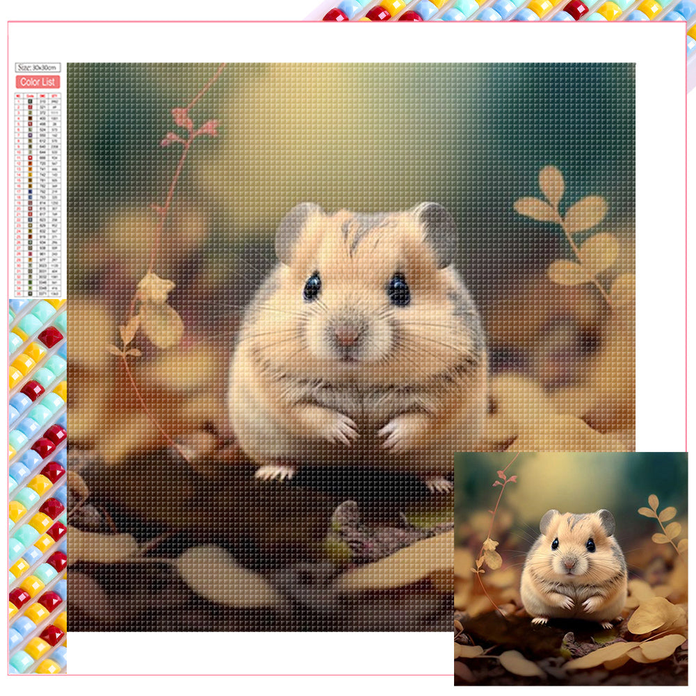 Diamond Painting - Full Square - hamster (30*30CM)