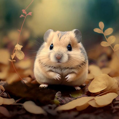 Diamond Painting - Full Square - hamster (30*30CM)
