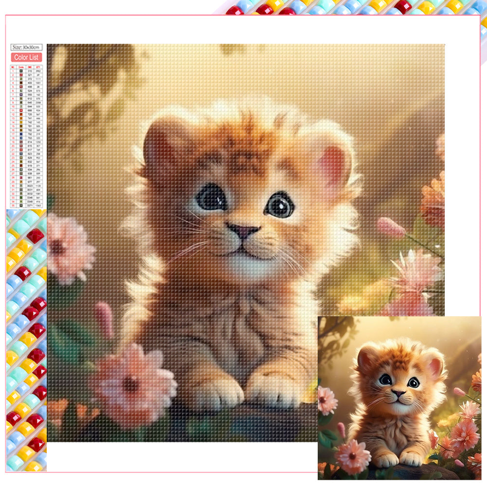 Diamond Painting - Full Square - leopard (30*30CM)