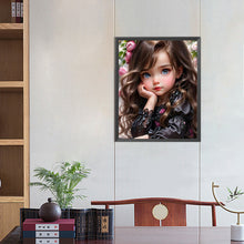 Load image into Gallery viewer, Diamond Painting - Full Square - little girl (40*50CM)
