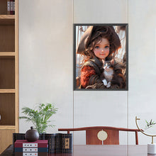 Load image into Gallery viewer, Diamond Painting - Full Square - little girl (40*50CM)
