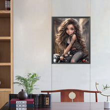 Load image into Gallery viewer, Diamond Painting - Full Square - little girl (40*50CM)
