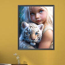 Load image into Gallery viewer, Diamond Painting - Full Square - little girl (40*50CM)
