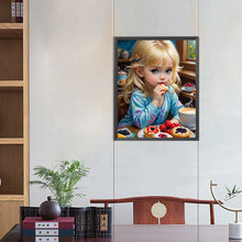 Load image into Gallery viewer, Diamond Painting - Full Square - little girl (40*50CM)
