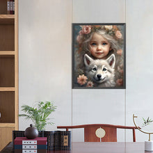 Load image into Gallery viewer, Diamond Painting - Full Square - little girl (40*50CM)
