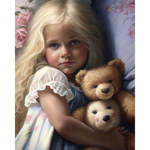 Load image into Gallery viewer, Diamond Painting - Full Square - little girl (40*50CM)
