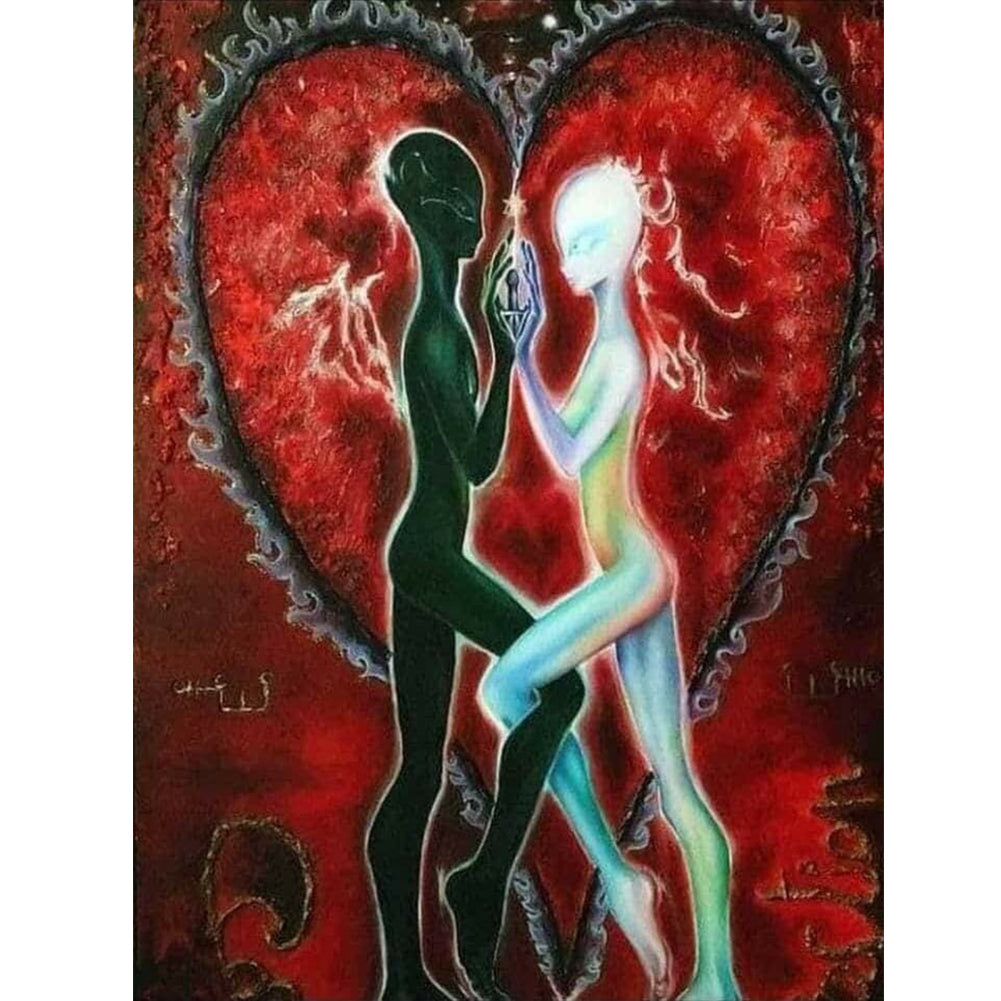 Diamond Painting - Full Round - meditation power (30*40CM)