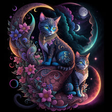 Load image into Gallery viewer, Diamond Painting - Full Round - cat (30*30CM)
