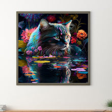 Load image into Gallery viewer, Diamond Painting - Full Round - cat (30*30CM)

