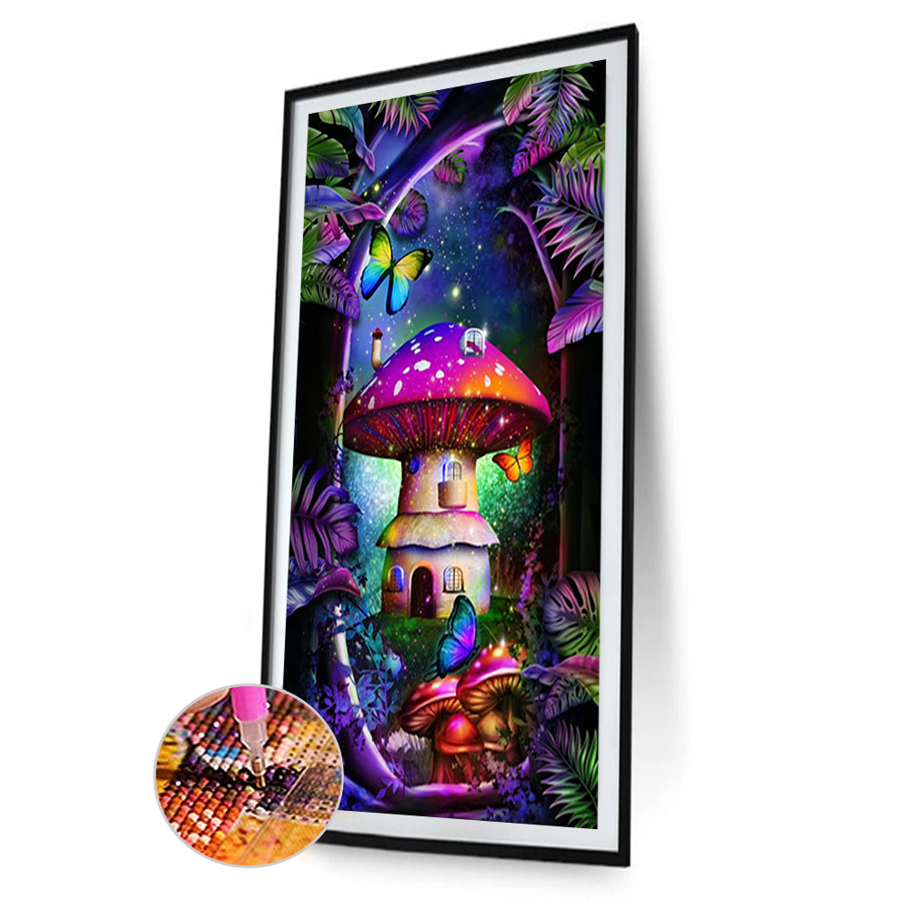Diamond Painting - Full Round - forest mushrooms (30*50CM)