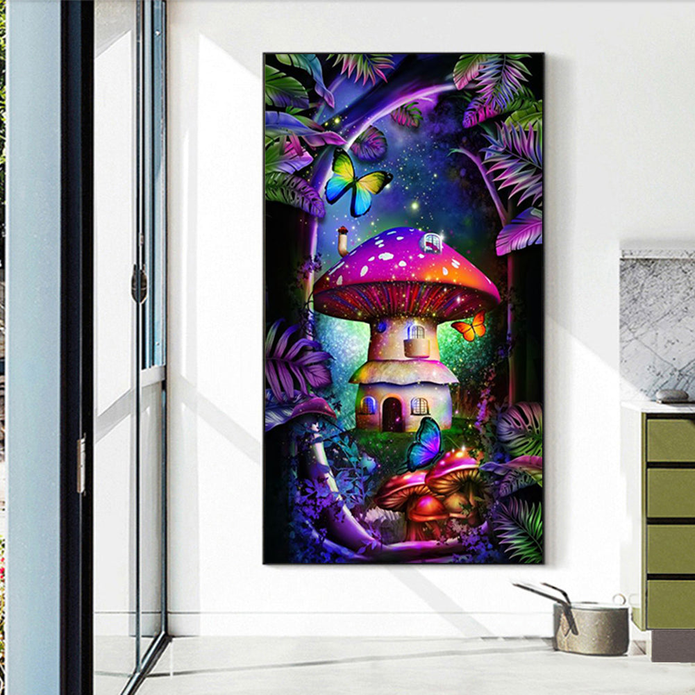 Diamond Painting - Full Round - forest mushrooms (30*50CM)