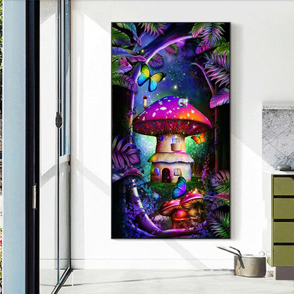 Diamond Painting - Full Round - forest mushrooms (30*50CM)
