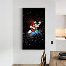 Load image into Gallery viewer, Diamond Painting - Full Round - mario (30*50CM)
